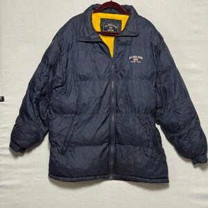 U.S. Polo Assn. Men's Dark Blue Puffer Jacket